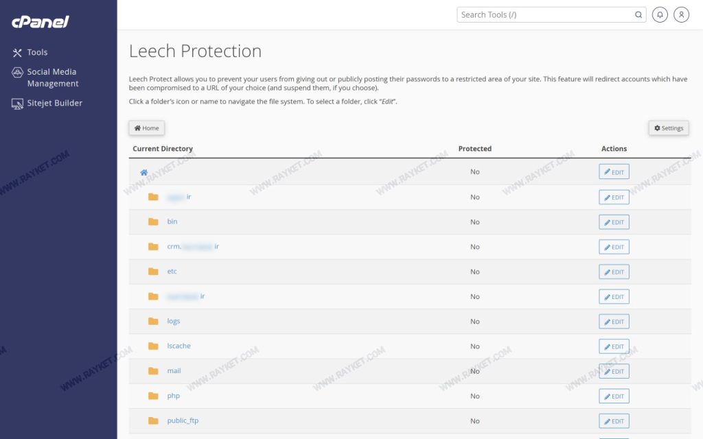 ابزار Leech Protection در سیپنل